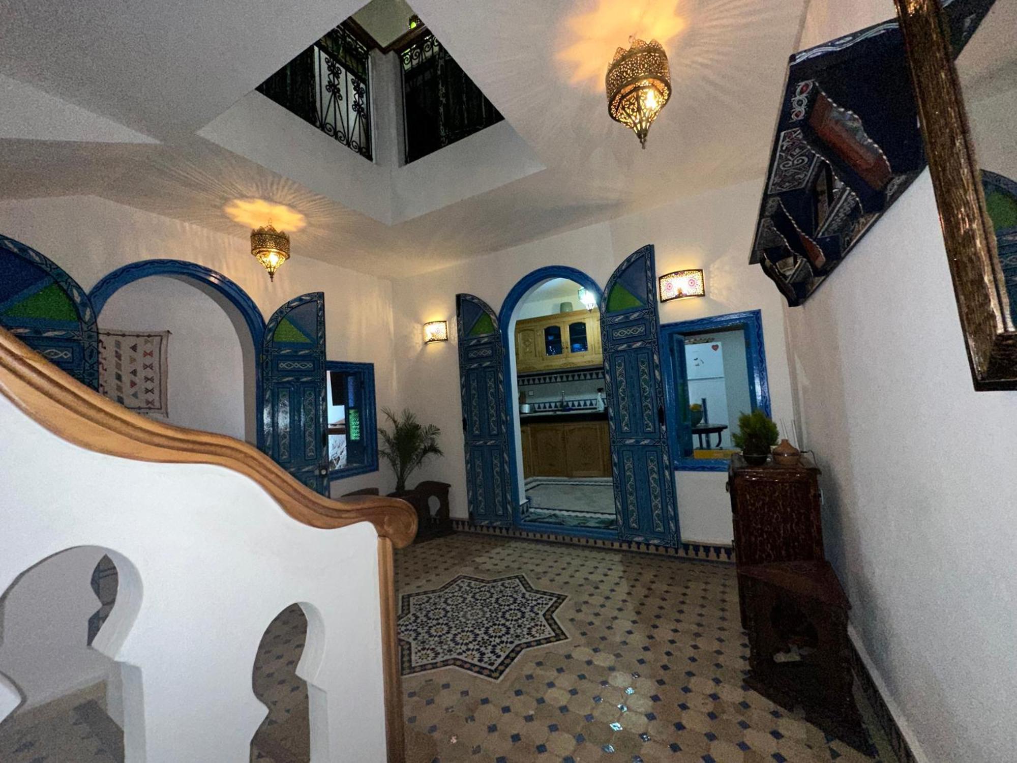 Dar Al Mansoura Riad Chefchaouen Exteriör bild